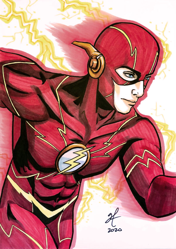 The Flash Original Artwork