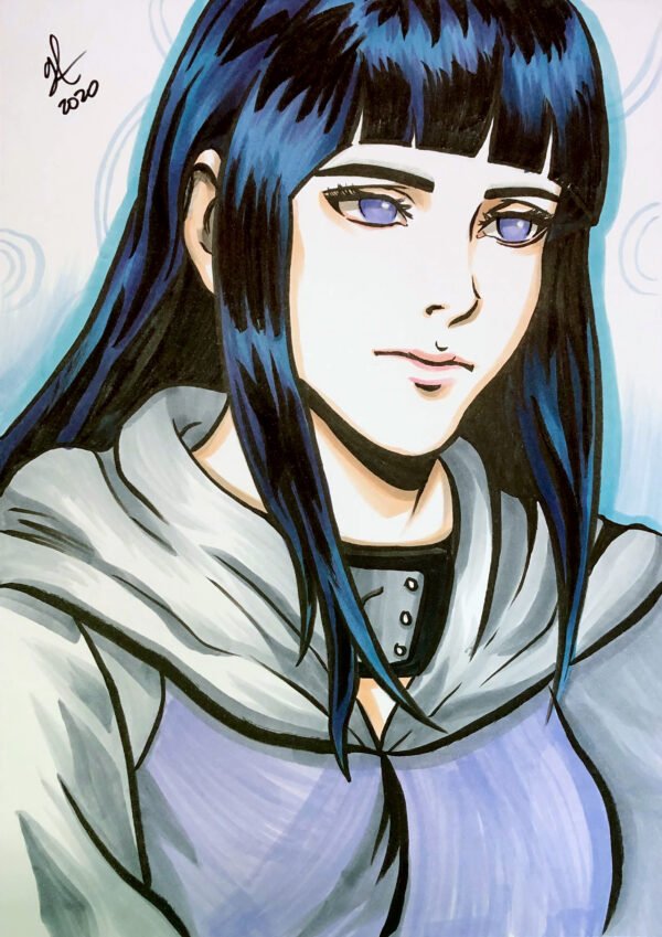 Hinata Hyuuga Original Artwork