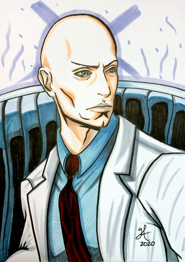 Professor X Original Artwork