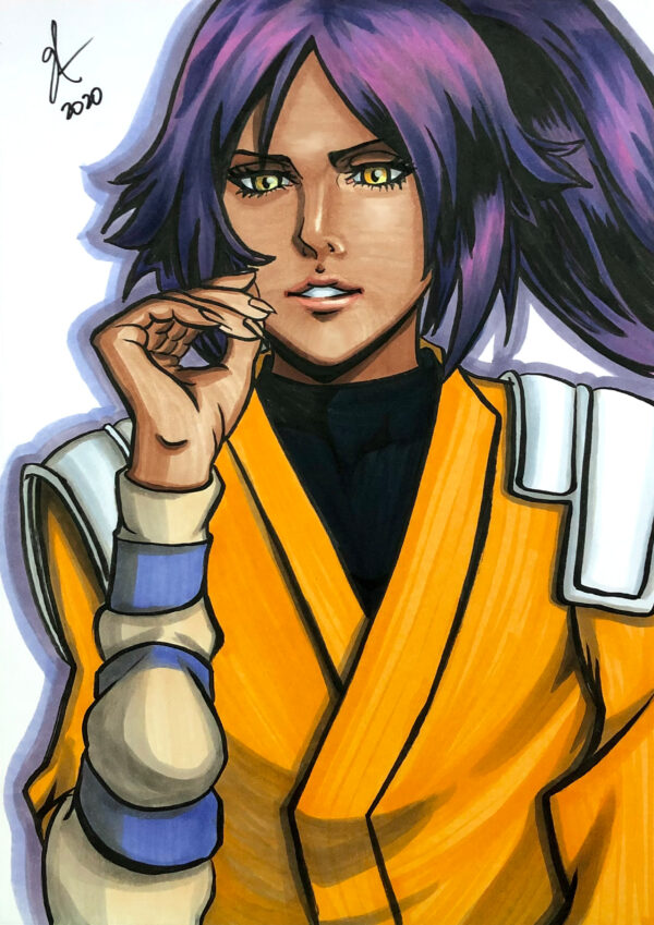 Yoruichi Original Artwork