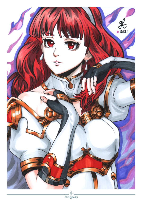 Celica from Fire Emblem Print